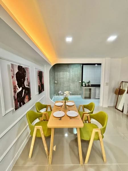 Moobaan Piyawararom Khlong 4 : หมู่บ้านปิยวรารมย์ คลอง 4, ปทุมธานี, ถนน ไสวประชาราษฎร์, บึงยี่โถ, ธัญบุรี, ปทุมธานี, 96 ตร.ม., ทาวน์เฮ้าส์ ขาย, โดย สรภพ ยอดไชย (สีฝุ่น), 500191271 - DDproperty.com