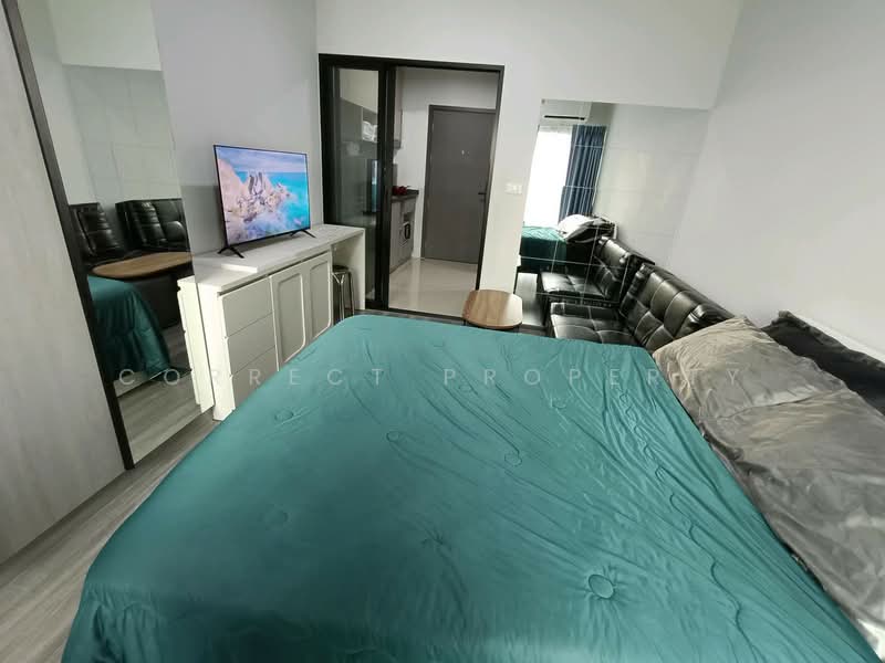 IDEO Ramkamhaeng Lamsali Station, Bangkok, Ramkhamhaeng Road, Hua Mak, Bang Kapi, Bangkok, Studio, 25 sqm, Condo For Rent, by Correct Property, 500191286 - DDproperty.com