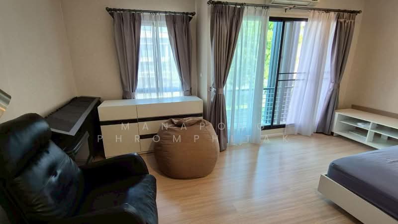 Baan Klang Muang Rattanathibet, Nonthaburi, Soi Liang Mueang Nonthaburi 10, Bang Kra So, Muang Nonthaburi, Nonthaburi, 3 Bedrooms, 150 sqm, Townhouse For Rent, by Manapong Phromphitak, 500191886 - DDproperty.com