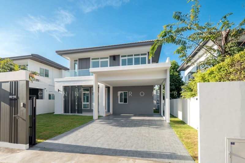 Mantana Ratchaphruek-Maha Chesadabodindranusorn Bridge : มัณฑนา ราชพฤกษ์-สะพานมหาเจษฎาบดินทร์ฯ, นนทบุรี, ถนนนนทบุรี 1 ต.บางกร่าง อ.เมืองนนทบุรี จ.นนทบุรี, บางกร่าง, เมืองนนทบุรี, นนทบุรี, 230 ตร.ม., บ้านเดี่ยว ขาย, โดย Connex Property, 500192120 - DDproperty.com