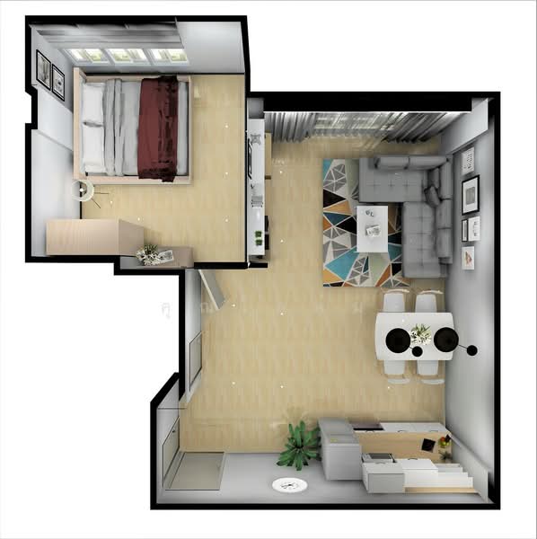 Sun to Moon Residence, Phra Nakhon Si Ayutthaya, 45 Moo 2 Bankrod, Ban Krot, Bang Pa-In, Phra Nakhon Si Ayutthaya, 1 Bedroom, 54 sqm, Condo For Sale, by คุณโอห์ม, 500192397 - DDproperty.com