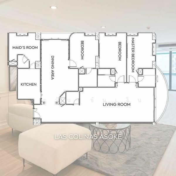 Las Colinas, Bangkok, Sukhumvit 21 Road, Khlongtoei Nua, Watthana, Bangkok, 3 Bedrooms, 240 sqm, Condo For Sale, by ตะวัน ขันเงิน, 500192404 - DDproperty.com