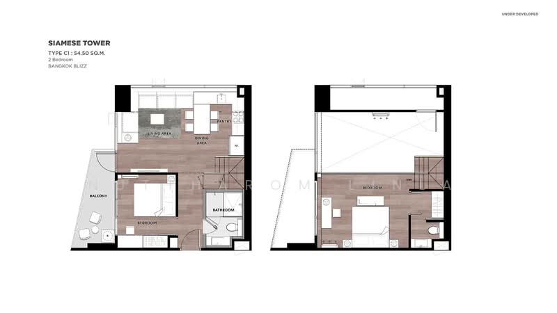 Landmark @MRTA Station, Bangkok, 397 Rama 9 Road, Bang Kapi, Huai Khwang, Bangkok, 2 Bedrooms, 55 sqm, Condo For Sale, by Nuttharom Linla , 500192618 - DDproperty.com