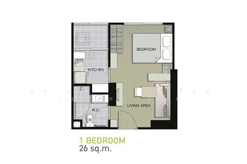 U Delight Residence Pattanakarn-Thonglor, Bangkok, 308 Phatthanakan Road, Suan Luang, Suan Luang, Bangkok, Studio, 26 sqm, Condo For Sale, by AREA66 Real Estate Co.,Ltd, 500192662 - DDproperty.com