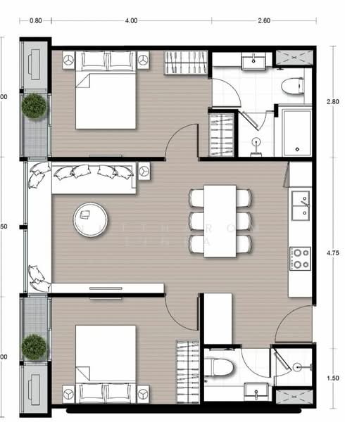 Noble Form Thonglor, Bangkok, Sukhumvit 55, Khlong Tan Nua, Watthana, Bangkok, 2 Bedrooms, 64 sqm, Condo For Sale, by Nuttharom Linla , 500192723 - DDproperty.com