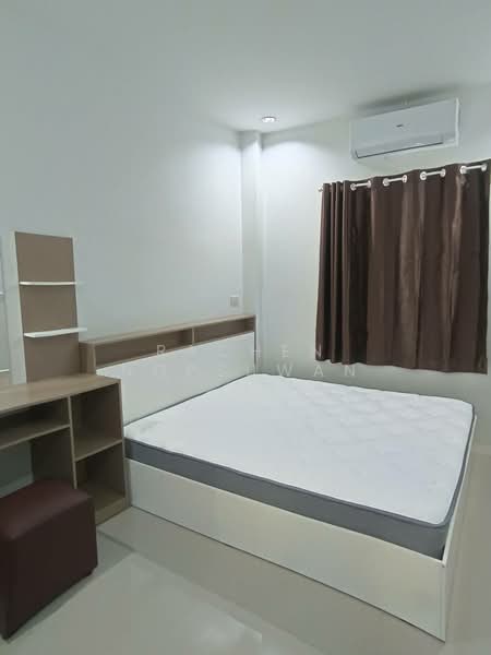 For Rent - Single house for rent in a gated community in Ban Phru, Hat Yai. 135 sq.m., 2 bedrooms., Songkhla