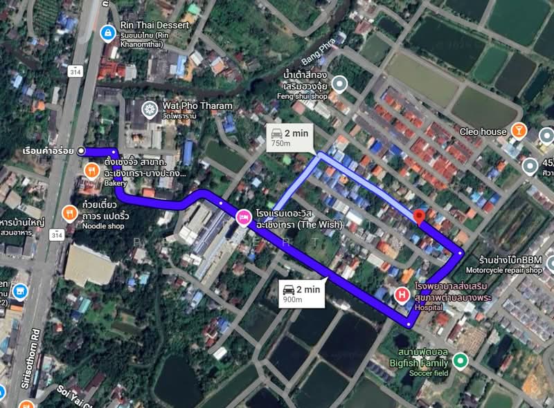 ที่ดินบางพระ ชลบุรี, Chachoengsao, Bang Phra, Muang Chachoengsao, Chachoengsao, , 88 sqm, Land For Sale, by The Best Property ปู, 500192958 - DDproperty.com