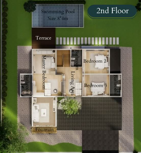 Modern Japanese-Inspired 4-Bedroom Smart Pool Villa with Mountain Views in Chiang Mai, Chiang Mai, San Phak Wan, Hang Dong, Chiang Mai, 4 Bedrooms, 348 sqm, Villa For Sale, by Elijah Ridgley, 500193101 - DDproperty.com