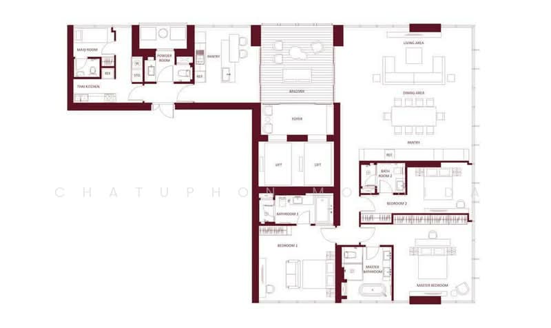 The Monument Thonglor, Bangkok, 998 Thonglor Road, Khlong Tan Nua, Watthana, Bangkok, 3 Bedrooms, 80 sqm, Condo For Sale, by Chatuphon Mochida, 500193737 - DDproperty.com