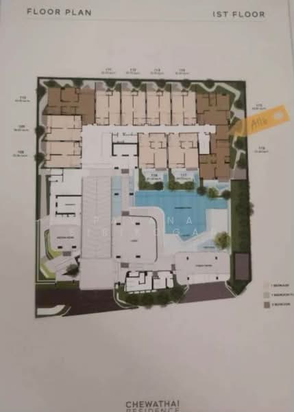 Chewathai Residence Thonglor : ชีวาทัย เรสซิเดนท์ ทองหล่อ, กรุงเทพ, ซอยทองหล่อ 20  ถนนทองหล่อ, คลองตันเหนือ, วัฒนา, กรุงเทพ, 52 ตร.ม., คอนโด ให้เช่า, โดย Pavana Sirikogar, 500193964 - DDproperty.com