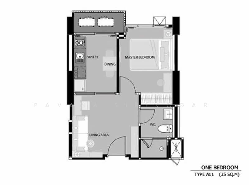 Rhythm Sathorn-Narathiwas : ริทึ่ม สาทร-นราธิวาส, กรุงเทพ, 651 ถนนนราธิวาสราชนครินทร์, ทุ่งมหาเมฆ, สาทร, กรุงเทพ, 35 ตร.ม., คอนโด ให้เช่า, โดย Pavana Sirikogar, 500194139 - DDproperty.com