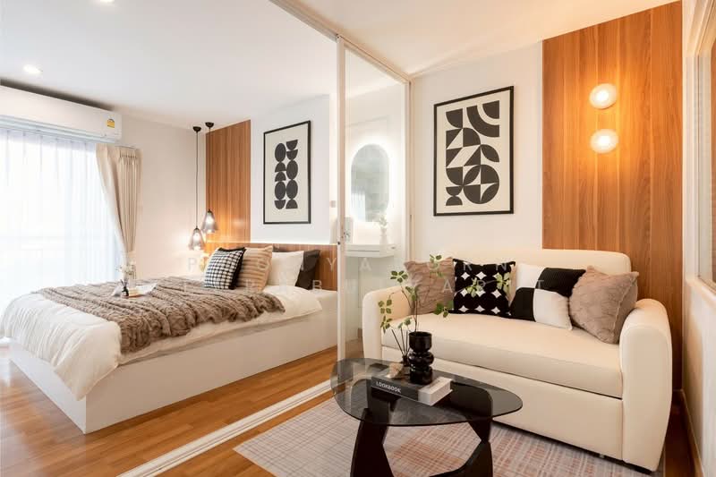 Grene Suthisarn condominium, Bangkok, ซอยจัดสรร ถนนสุธิสารวินิจฉัย, Samsen Nok, Huai Khwang, Bangkok, 1 Bedroom, 32 sqm, Condo For Sale, by Poonyaporn Veerabulyarit, 500194908 - DDproperty.com