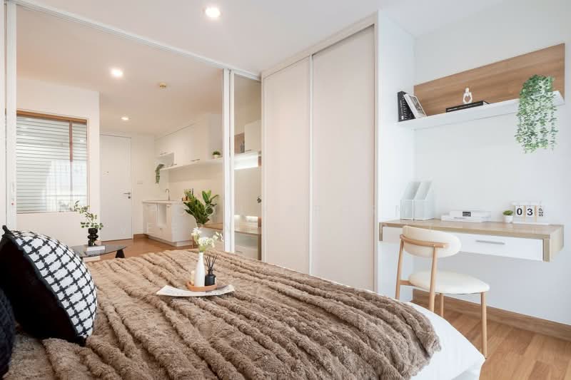 Grene Suthisarn condominium, Bangkok, ซอยจัดสรร ถนนสุธิสารวินิจฉัย, Samsen Nok, Huai Khwang, Bangkok, 1 Bedroom, 32 sqm, Condo For Sale, by Poonyaporn Veerabulyarit, 500194908 - DDproperty.com