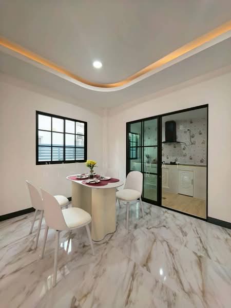 พร้อมพัฒน์ กรีนโนว่า, Bangkok, ปัญญาอินทรา / หทัยราษฎร์39, Sam Wa Tawan Tok, Khlong Sam Wa, Bangkok, 4 Bedrooms, 140 sqm, Semi-Detached House (Twin House) For Sale, by ณัฐฌาพัชร์ ณิชากรอัมพร, 500195054 - DDproperty.com