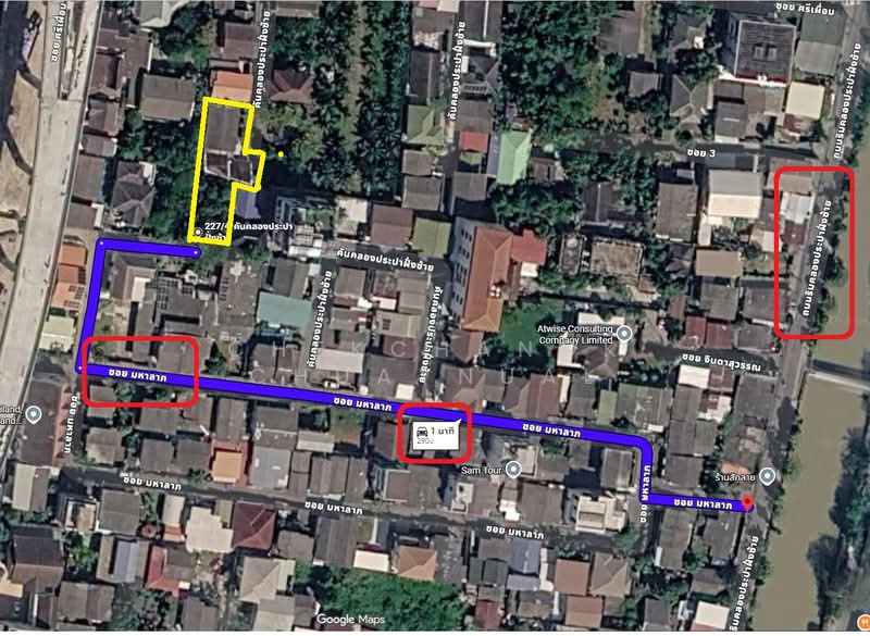 ที่ดิน บางซื่อ 149 ตารางวา, Bangkok, ริมคลองประปาฝั่งซ้าย, Bang Sue, Bang Sue, Bangkok, , 596 sqm, Land For Sale, by Chekchanok Chuaynual, 500195061 - DDproperty.com