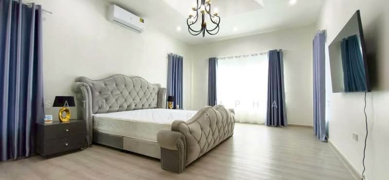 ให้เช่า - บ้านเดี่ยว 300 ตร.ม. พร้อมสระว่ายน้ำส่วนตัว ใกล้อ่างเก็บน้ำ ชากนอก พัทยา, ชลบุรี