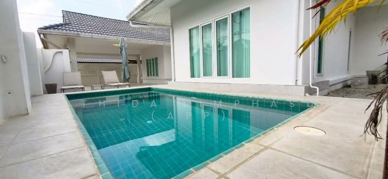 ให้เช่า - บ้านเดี่ยว 300 ตร.ม. พร้อมสระว่ายน้ำส่วนตัว ใกล้อ่างเก็บน้ำ ชากนอก พัทยา, ชลบุรี