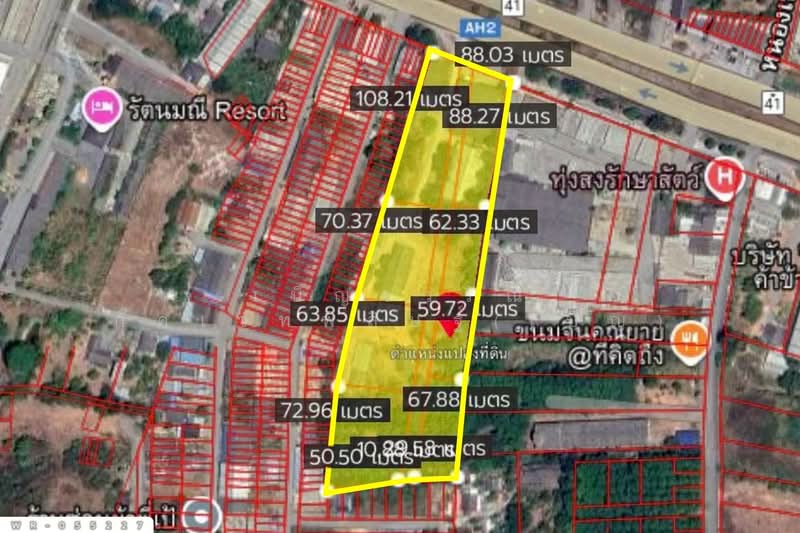 WR-055227 Land for sale in Thung Song, Nakhon Si Thammarat, 15 rai 1.3 sq.wa., near Lotus Thung Song, Nakhon Si Thammarat, Chamai, Thung Song, Nakhon Si Thammarat, , 24,004 sqm, Land For Sale, by Benchawarin Pakkawetppisit, 500196080 - DDproperty.com