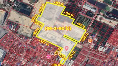 ขาย - ขายที่ดินขนาดใหญ่ ซอยสุขุมวิท 76 ใกล้แม่น้ำเจ้าพระยา, สมุทรปราการ