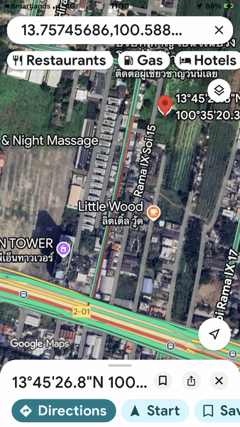 Land for Sale,Good deal! Location: Rama9 Soi 15 Bang Kapi,Bangkok., Bangkok, พระราม9, Khlong Chan, Bang Kapi, Bangkok, , 11,896 sqm, Land For Sale, by ณปภัช ธวงค์ไพ, 500196311 - DDproperty.com