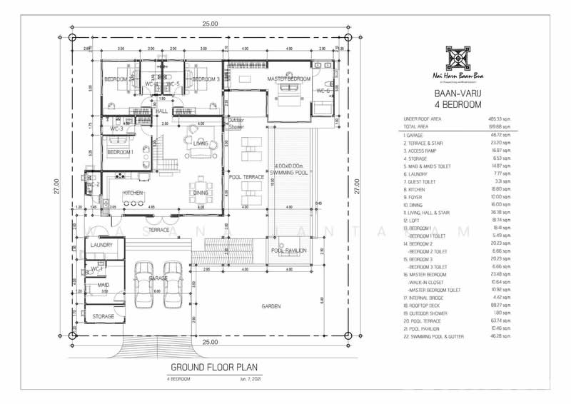 Nai Harn Baan Bua - Baan Varij - ในหานบ้านบัว, ภูเก็ต, ราไวย์, เมืองภูเก็ต, ภูเก็ต, 480 ตร.ม., วิลล่า ขาย, โดย Wasana Jantakam, 500196372 - DDproperty.com