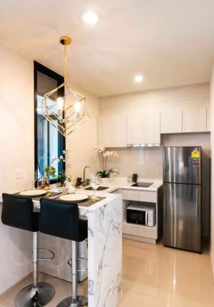 Life Asoke, Bangkok, Asoke-Dindang Road, Bang Kapi, Huai Khwang, Bangkok, 1 Bedroom, 35 sqm, Condo For Rent, by Manapong Phromphitak, 500196673 - DDproperty.com