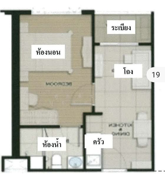 Manor Sanambinnam, Nonthaburi, 557 Nonthaburi Road, Bang Kra So, Muang Nonthaburi, Nonthaburi, 1 Bedroom, 32 sqm, Condo For Sale, by ศุภพิชญ์ บุรานนท์, 500197013 - DDproperty.com