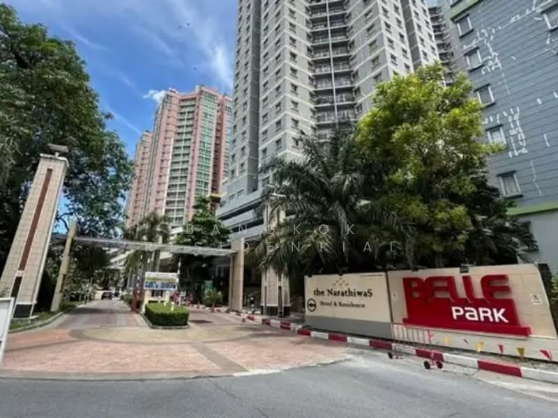 Belle Park Residence, Bangkok, 375 Sathu Pradit 19 Alley, Chong Nonsi, Yan Nawa, Bangkok, 2 Bedrooms, 95 sqm, Condo For Rent, by Bangkok Residential, 500197359 - DDproperty.com