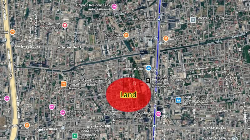 กรุงเทพ, กรุงเทพ, ดินแดง, ดินแดง, กรุงเทพ, 212 ตร.ม., ที่ดิน ขาย, โดย จิดาภา, 500197810 - DDproperty.com