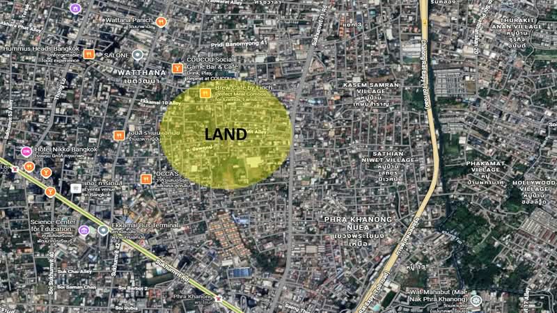 กรุงเทพ, กรุงเทพ, คลองตันเหนือ, วัฒนา, กรุงเทพ, 412 ตร.ม., ที่ดิน ขาย, โดย วิทวัช, 500197899 - DDproperty.com