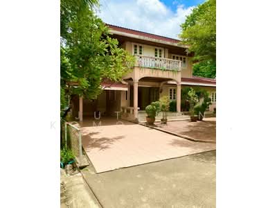 ขาย - ขายที่ดินพร้อมบ้านเดี่ยว 2 ชั้น สไตล์คลาสสิก กรุงเทพนนท์ 14 ทำเลดี ใกล้ MRTแยกติวานนท์ 150 เมตร, นนทบุรี