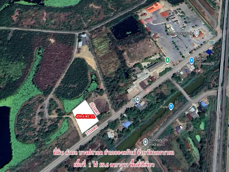 ที่ดินองครักษ์ นครนายก, Nakhon Nayok, Bang Pla Kot, Ongkharak, Nakhon Nayok, , 1,836 sqm, Land For Sale, by The Best Property เรย์, 500198207 - DDproperty.com