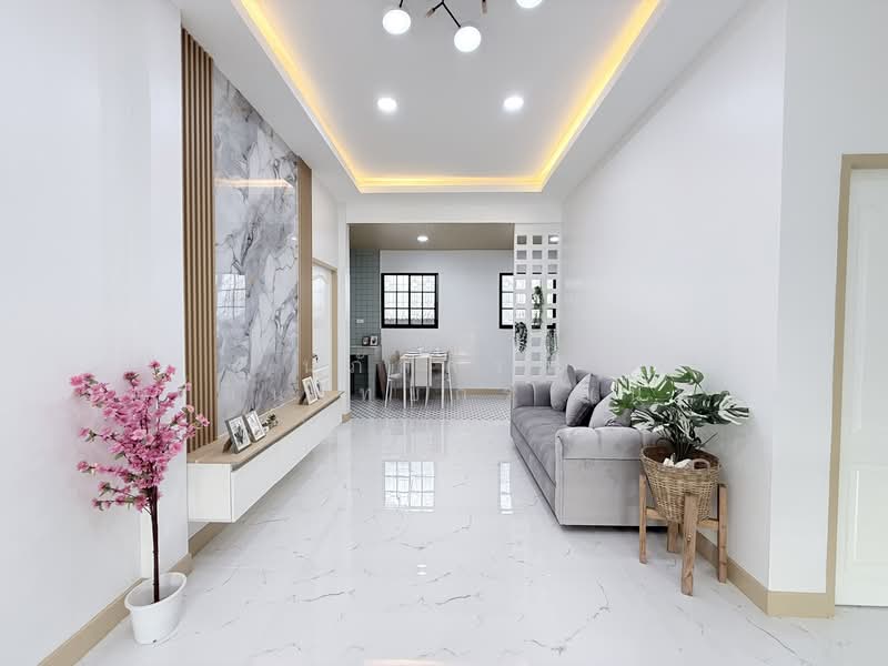 ม.นันทวัน 4 ซ.เลียบวารี53 แขวงโคกแฝด เขตหนองจอก, Bangkok, เลียบวารี53, Khok Faed, Nong Chok, Bangkok, 3 Bedrooms, 112 sqm, Semi-Detached House (Twin House) For Sale, by นภัสศรณ์ วงศ์สินไทยกร (นันท์), 500198799 - DDproperty.com