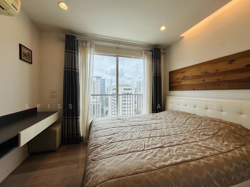 15 Sukhumvit Residences, Bangkok, Soi Sukhumvit 15, Khlongtoei Nua, Watthana, Bangkok, 1 Bedroom, 50 sqm, Condo For Rent, by Apissara Issareeya, 500198807 - DDproperty.com