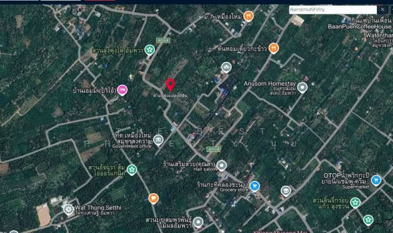ที่ดินอัมพวา สมุทรสงคราม, Samut Songkhram, Muang-Mai, Amphawa, Samut Songkhram, , 15,272 sqm, Land For Sale, by The Best Property นุ้ย, 500198863 - DDproperty.com