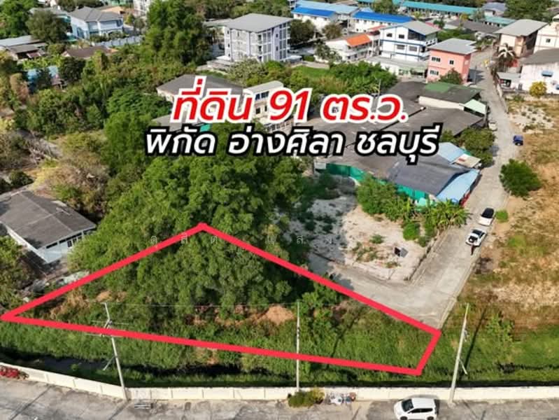 ขาย - ขายถูกที่ิดินใจกลางเมือง อ่างศิลา ชลบุรี, ชลบุรี