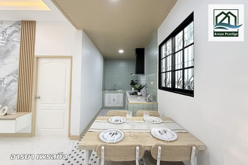 นันทวัน 4, Bangkok, Khok Faed, Nong Chok, Bangkok, 3 Bedrooms, 156 sqm, Semi-Detached House (Twin House) For Sale, by วิสุทธินี เฉลิมสินสุวรรณ, 500198961 - DDproperty.com