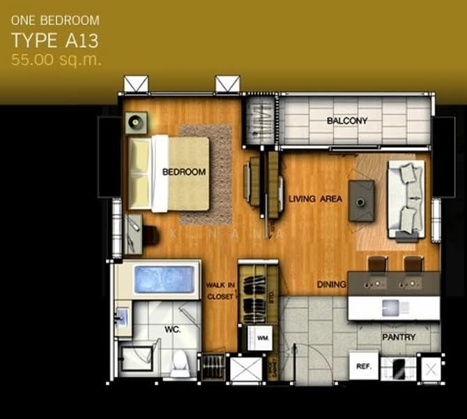 The Address Sathorn : ดิ แอดเดรส สาทร, กรุงเทพ, 98 ถนนสาทรเหนือ ซอยสาทร 12 แขวงสีลม เขตบางรัก กรุงเทพมหานคร, สีลม, บางรัก, กรุงเทพ, 55 ตร.ม., คอนโด ขาย, โดย K.Nana, 500199084 - DDproperty.com