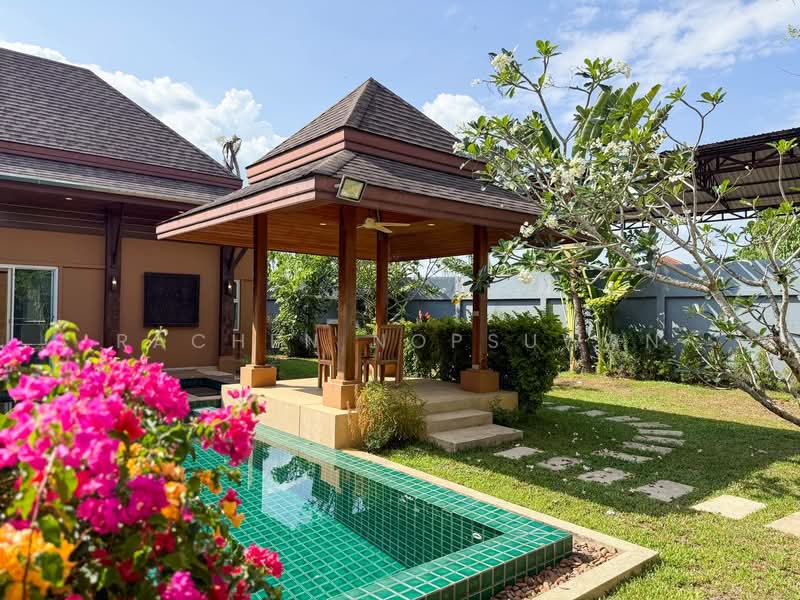 ให้เช่า พูลวิลล่าสไตล์รีสอร์ต เกาะแก้ว ภูเก็ต สระว่ายน้ำส่วนตัว เช่า 150,000 บาท/เดือน, ภูเก็ต, เกาะแก้ว, เมืองภูเก็ต, ภูเก็ต, 240 ตร.ม., วิลล่า ให้เช่า, โดย Rachen Nopsuwan, 500199226 - DDproperty.com