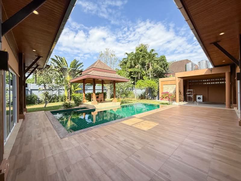 ให้เช่า พูลวิลล่าสไตล์รีสอร์ต เกาะแก้ว ภูเก็ต สระว่ายน้ำส่วนตัว เช่า 150,000 บาท/เดือน, ภูเก็ต, เกาะแก้ว, เมืองภูเก็ต, ภูเก็ต, 240 ตร.ม., วิลล่า ให้เช่า, โดย Rachen Nopsuwan, 500199226 - DDproperty.com