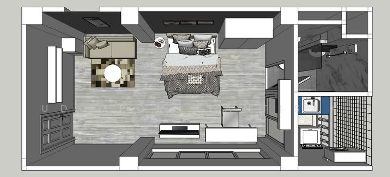 ให้เช่า K line mansion ซอย รัตนาธิเบศท์ 3 ( ซอยเรวดี 14 ), นนทบุรี