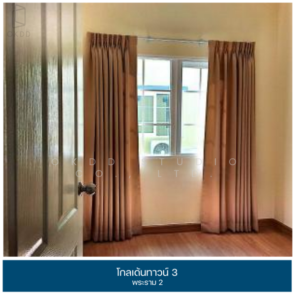 Golden Town 3 Rama 2, Samut Sakhon, Rama 2 Road, Phanthai Norasing, Muang Samut Sakhon, Samut Sakhon, 4 Bedrooms, 117 sqm, Townhouse For Sale, by OKDD STUDIO Co., Ltd., 500199605 - DDproperty.com