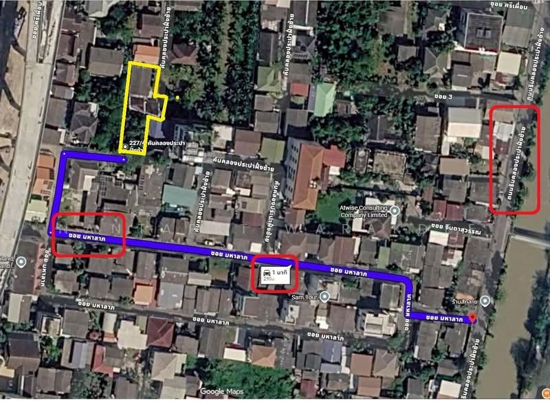 ที่ดินซอยเลียบคลองประปาฝั่งซ้าย บางซื่อ, Bangkok, Bang Sue, Bang Sue, Bangkok, , 596 sqm, Land For Sale, by Nantapat Warakdee, 500199704 - DDproperty.com