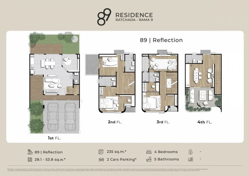 89 Residence, กรุงเทพ, ห้วยขวาง, ห้วยขวาง, กรุงเทพ, 235 ตร.ม., บ้านเดี่ยว ให้เช่า, โดย อดิศร พลอยมีรัศมี, 500199716 - DDproperty.com