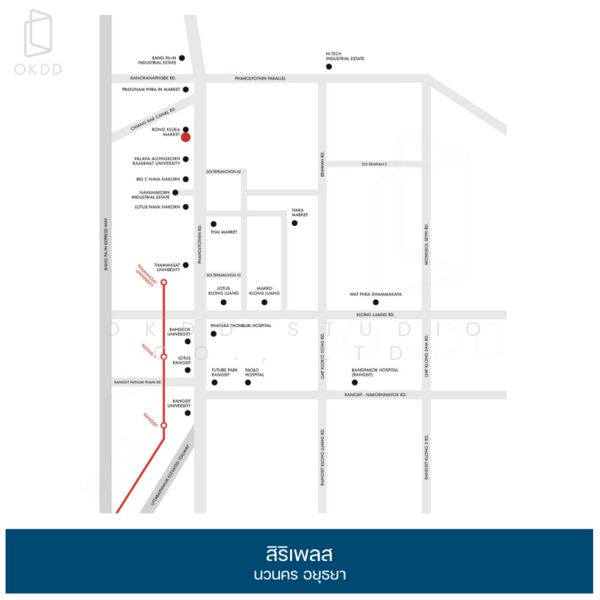 Siri Place Navanakorn, Phra Nakhon Si Ayutthaya, Chiang Rak Noi, Bang Pa-In, Phra Nakhon Si Ayutthaya, 2 Bedrooms, 75 sqm, Townhouse For Sale, by OKDD STUDIO Co., Ltd., 500200005 - DDproperty.com