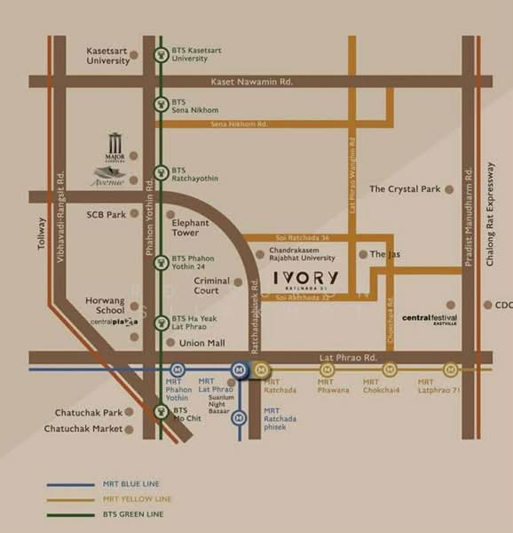 Ivory Ratchada-Ladprao : ไอเวอรี่ รัชดา-ลาดพร้าว, กรุงเทพ, ซอยรัชดาภิเษก 32 ถนนรัชดาภิเษก, จันทรเกษม, จตุจักร, กรุงเทพ, 29 ตร.ม., คอนโด ให้เช่า, โดย Rossukon Silakhot, 500200142 - DDproperty.com