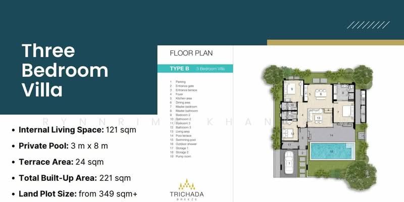 For Rent Trichada Essence, Phuket