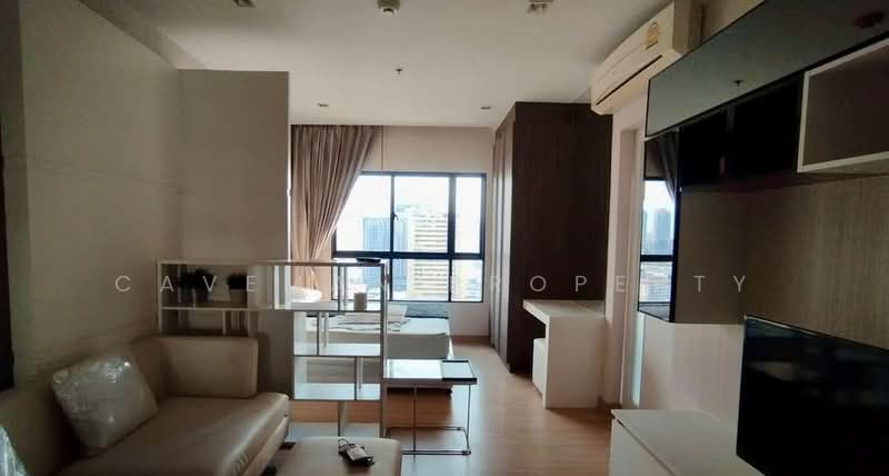 Urbano Absolute Sathon-Taksin, Bangkok, 345 Charoen Nakhon 14/2 Alley, Khlong Ton Sai, Khlong San, Bangkok, Studio, 30 sqm, Condo For Rent, by caveman property, 500200405 - DDproperty.com