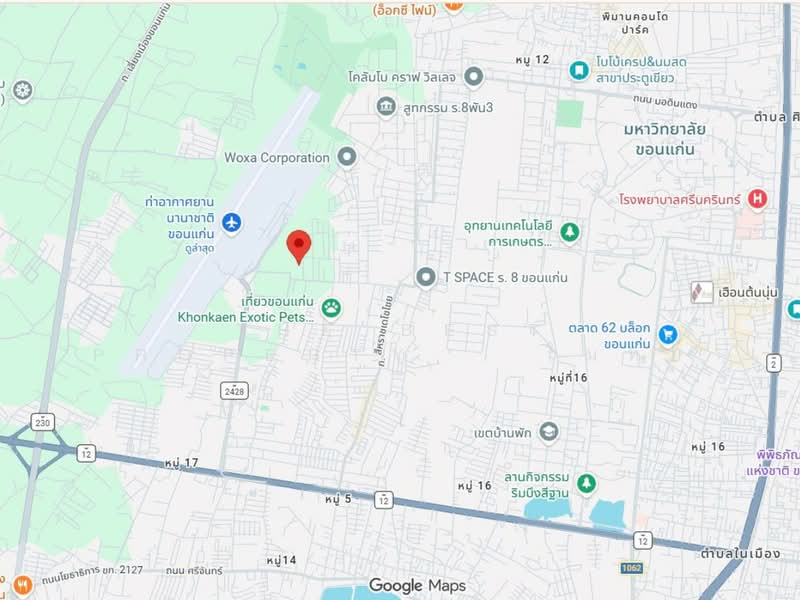 ที่ดินบ้านเป็ด ขอนแก่น, Khon Kaen, Ban Pet, Muang Khon Kaen, Khon Kaen, , 196 sqm, Land For Sale, by The Best Property   โมทย์, 500200643 - DDproperty.com