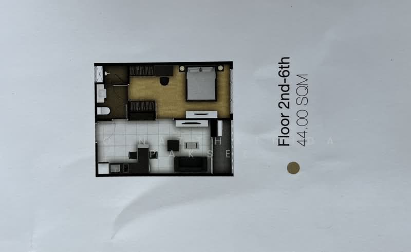 Trapezo Sukhumvit 16, Bangkok, Soi Sukhumvit 16, Khlong Toei, Khlong Toei, Bangkok, 1 Bedroom, 44 sqm, Condo For Sale, by Kao Natthathida Paksee, 500200784 - DDproperty.com